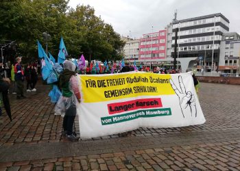 Uzun Yürüyüş eylemi “Önder APO’nun Özgürlüğü İçin, Birlikte Serhildan” şiarıyla başladı