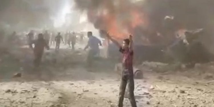 Türk devletinin işgali altındaki Bab’ta patlama