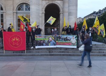 “Tecride, Faşizme, İşgale Son: Bi Hev Re Serhildan” şiarıyla gençler Bordeaux’ta eylemde