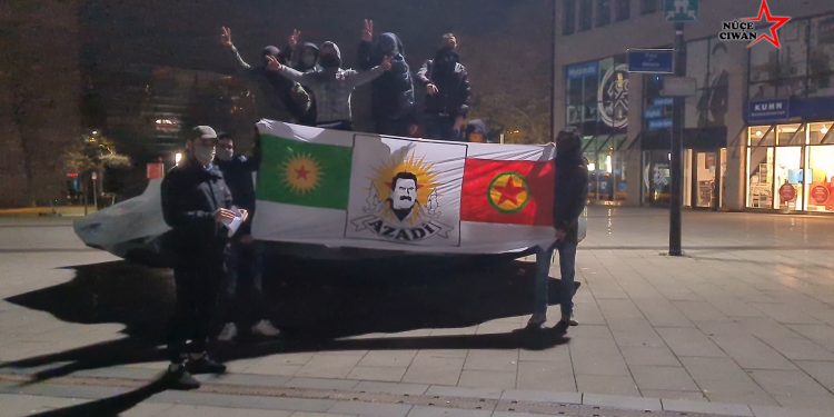 Ruhr gençliğinden KDP’ye tepki