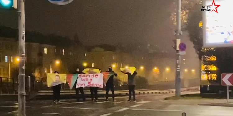 Viyana gençliğinden Şengal eylemi: “Ellerinizi Şengal’den çekin”