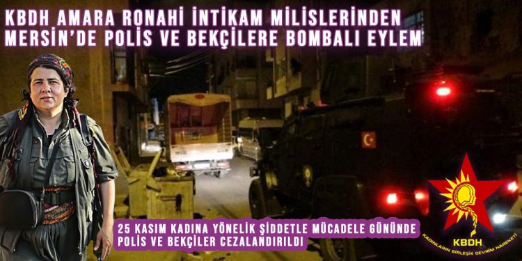 SON DAKİKA – KBDH Amara Ronahi İntikam Milislerinden EYP’li eylem