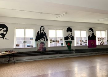 JXK’li genç kadınlardan, kadına yönelik şiddete karşı sergi etkinliği