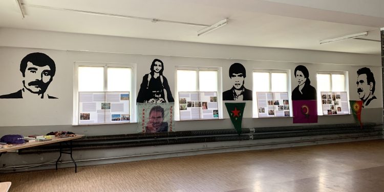 JXK’li genç kadınlardan, kadına yönelik şiddete karşı sergi etkinliği