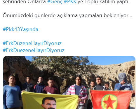 PKK’ye katılım yok diyenlere: Toplu katılım mı var?