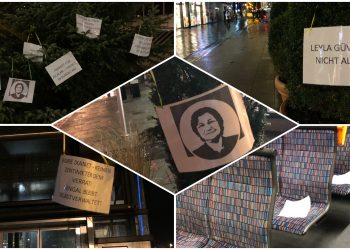 Bielefeld’de afişleme çalışması