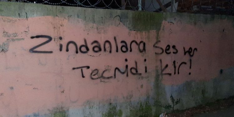 HDP Gençlik Meclisi zindan direnişini sokaklara taşıdı