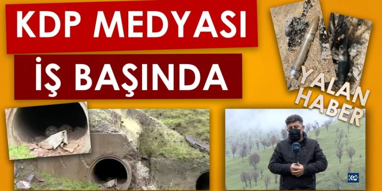 ÖZEL – KDP medyasından gerilla alanlarında organizeli özel savaş haberi