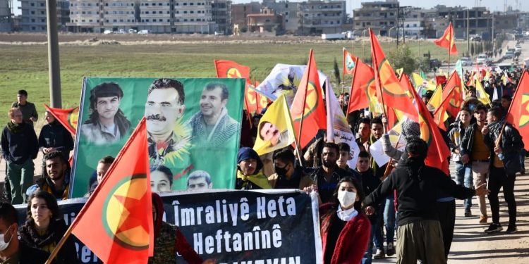 Uzun yürüyüş son gününde Dêrik’e doğru yola çıktı