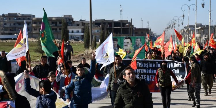 Uzun yürüyüş son gününde Dêrik’e doğru yola çıktı