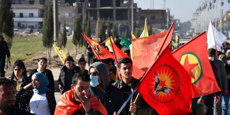 Uzun yürüyüş son gününde Dêrik’e doğru yola çıktı