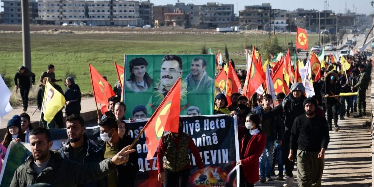 Uzun yürüyüş son gününde Dêrik’e doğru yola çıktı