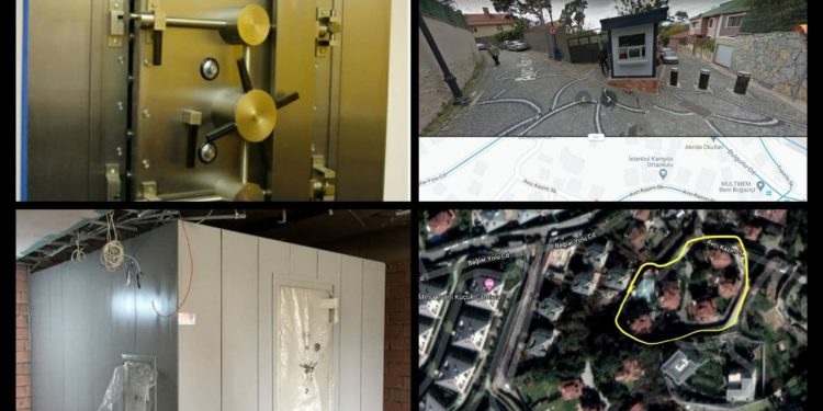 Erdoğan’ın İstanbul’daki evinde servetini sakladığı devasa kasaları