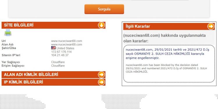 Osmaniye 2’nci Sulh haber yapmamıza engel olacakmış !
