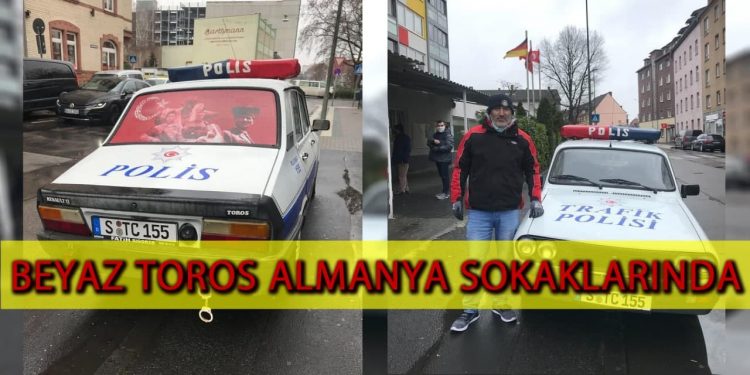 Beyaz Toros Almanya sokaklarında