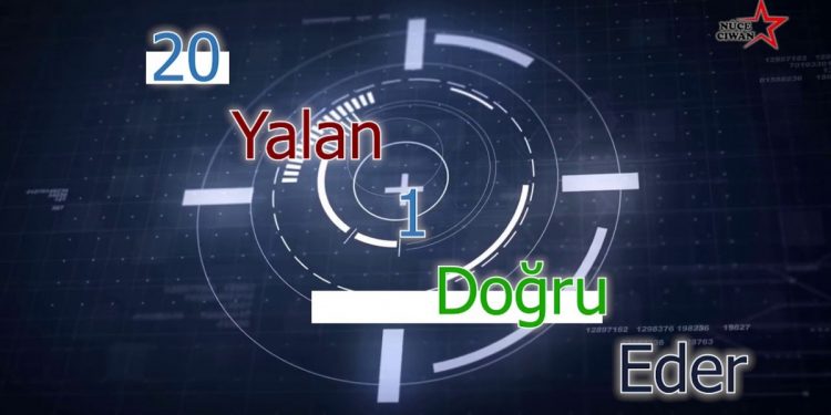 “20 Yalan 1 Doğru Eder”