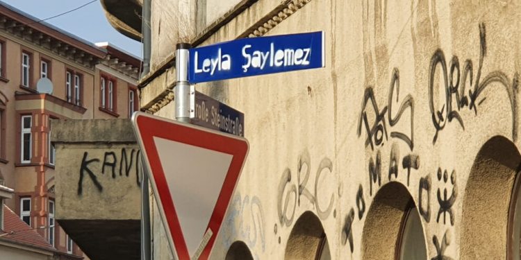 Almanya’da bir caddeye Leyla Şaylemez’in ismi verildi