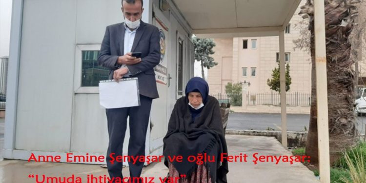 Anne Emine Şenyaşar adalet arayışının 15’inci gününde; “Umuda ihtiyacımız var”