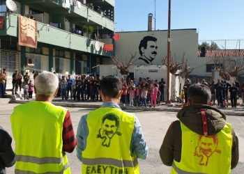 Lavrio’da açlık grevi eylemini 13’üncü grup devraldı