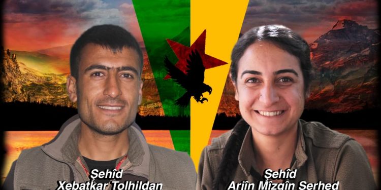 HPG, 2017’de şahadete ulaşan 2 gerillayı andı