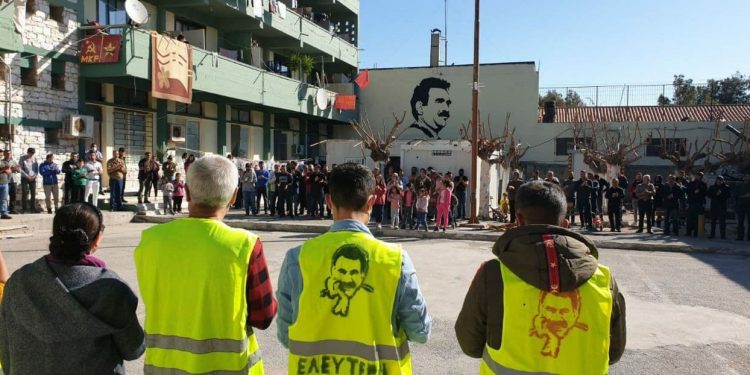 Lavrio’da açlık grevi direnişini 21’nci grup devraldı