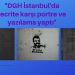 DGH İstanbul’da tecrite karşı portre ve yazılama yaptı
