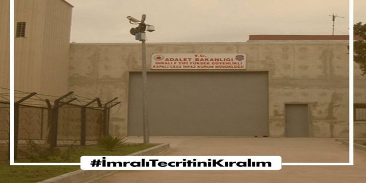 “#İmralıTecridiniKıralım” etiketiyle eylem başladı