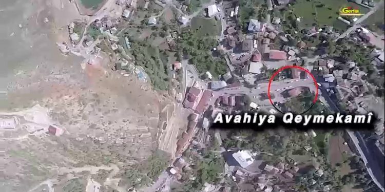 SON DAKİKA – Gerilla TV Çelê’de vurulan kaymakamlığın görüntülerini paylaştı