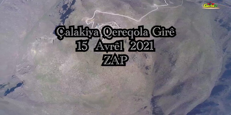 SON DAKİKA – Gerilla TV’den Çelê eyleminin görüntüleri