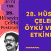28. Hüseyin Çelebi Öykü ve Şiir Etkinliği