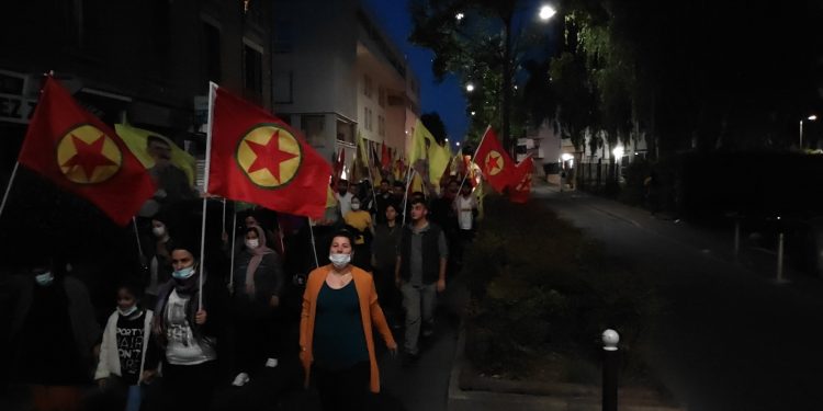 Paris’te gençlerden “İNTİKAM” yürüyüşleri