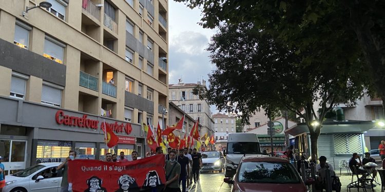 Marsilya’da gençler “İntikam alınacak” diye haykırdı