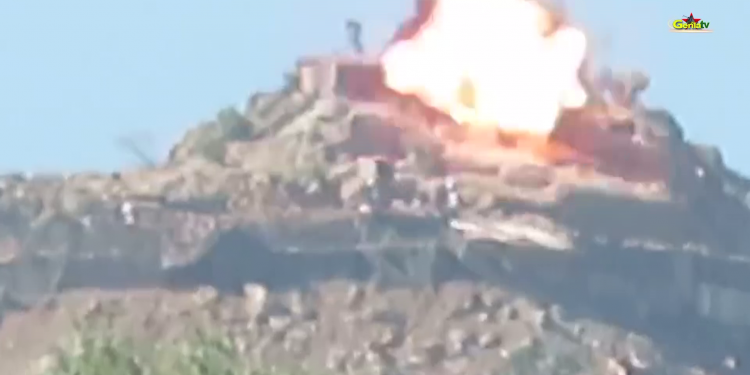 Gerilla TV, YJA Star’ın Heftanîn’de gerçekleştirdiği eylemin görüntüsünü yayınladı