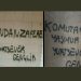 Yurtsever gençlik 15 Ağustos vesilesiyle yazılama yaptı