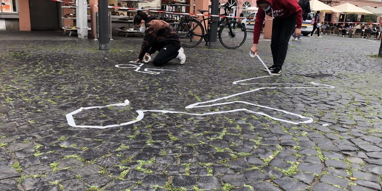 JXK Mainz’den “Şengal’de katliam var” eylemi