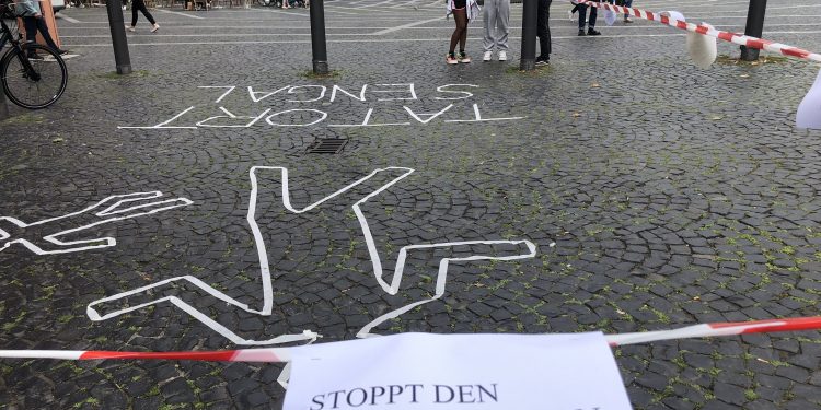 JXK Mainz’den “Şengal’de katliam var” eylemi