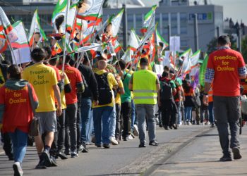 Avrupa gençlik hareketlerinin Uzun Yürüyüş-Meşa Dirêj eylemi tüm görkemliğiyle başladı