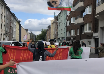 Görkemli Uzun Yürüyüş-Meşa Dirêj eyleminin birinci günü sona erdi