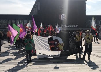 Uzun Yürüyüş – Meşa Dirêj eylemi dördüncü gününe çoşkuyla başladı