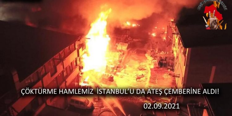 SON DAKİKA – Ateşin Çocukları’ndan Kürdistan’da yapılan doğa katliamına karşı misilleme