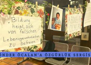 Önder Öcalan’a özgürlük sergisi