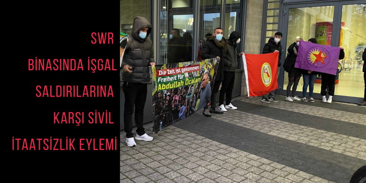 SWR binasında işgal saldırılarına karşı sivil itaatsizlik eylemi