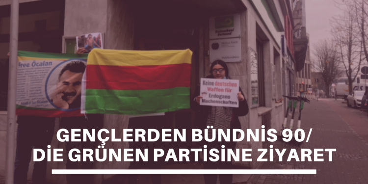 Gençlerden Bündnis 90/Die Grünen partisine ziyaret