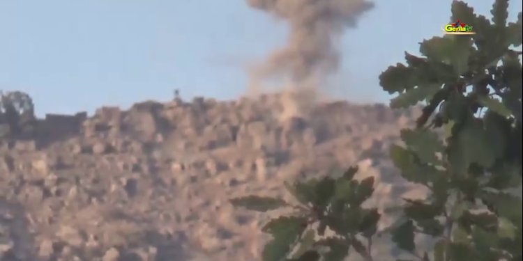 SON DAKİKA – Gerilla TV, Zap’ta gerçekleştirilen eylemin görüntülerini yayınladı