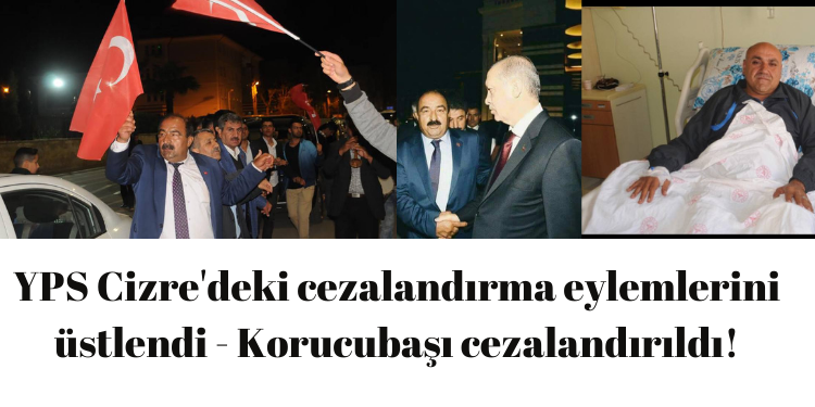 YPS Cizre’deki cezalandırma eylemlerini üstlendi