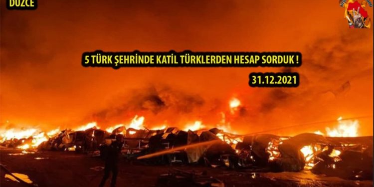 SON DAKİKA – Ateşin Çocukları’ndan 6 kentte yakma – “Katliamların hesabını sormaya devam edeceğiz”