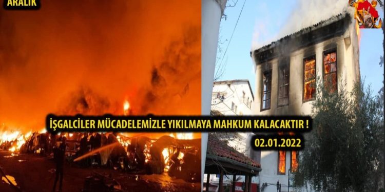 SON DAKİKA – Ateşin Çocukları’ndan Aralık ayı bilançosu: 61 yakma gerçekleştirildi