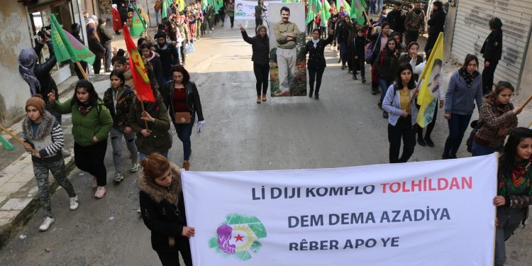 Yekîtîya Jinên Ciwan’dan uluslararası komploya karşı yürüyüş