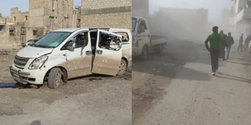 YENİLENDİ – İşgalci Türk devleti Dêrik’i bombalıyor