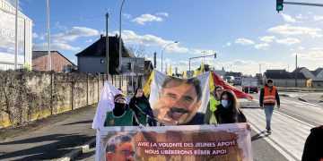 Kürt gençlerinin Özgürlük Yürüyüşü ikinci gününü tamamladı